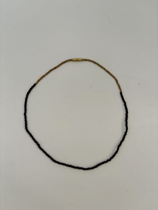 annavii – Ana Halskæde, Navy/Guld