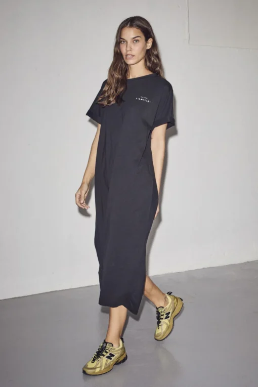 Haute L'Amitié - Crew Neck Tee Dress - Image 2