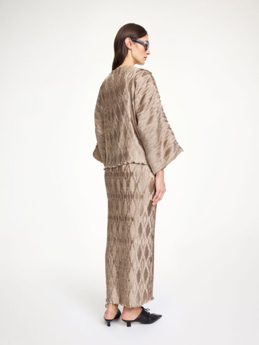 By Malene Birger – Elisas maxinederdel, Cobblestone - Image 3