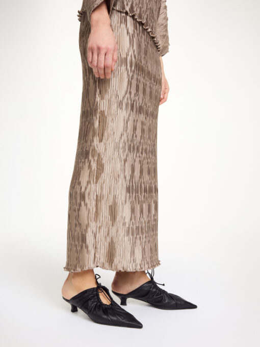 By Malene Birger – Elisas maxinederdel, Cobblestone - Image 2