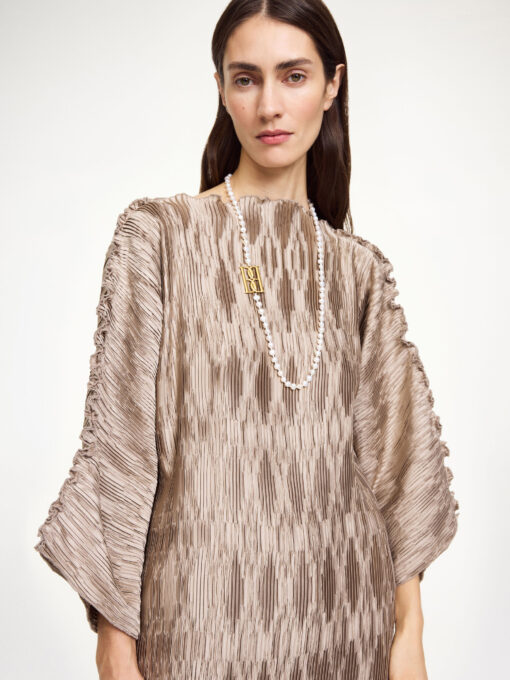 By Malene Birger – Tralaido maxikjole, Cobblestone - Image 2