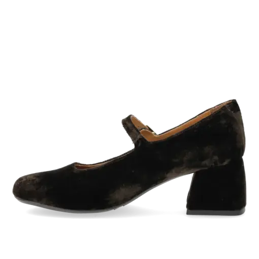 Angulus – Mary Jane, Brun Velour - Billede 6
