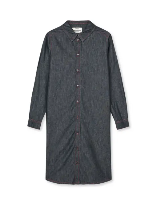 Mads Nørgaard - Air Denim Crissy Dress, Black - Image 5