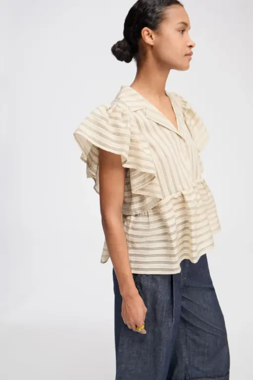 Munthe - Ludive Shirt, Creme - Image 4