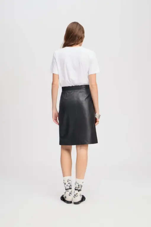 Munthe – Lack T-shirt, White - Image 3