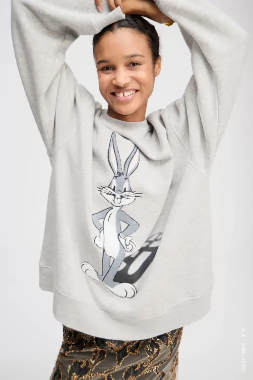 Munthe - Lami Sweatshirt, Light Grey - Image 6