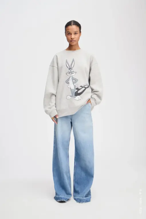 Munthe - Lami Sweatshirt, Light Grey - Image 5