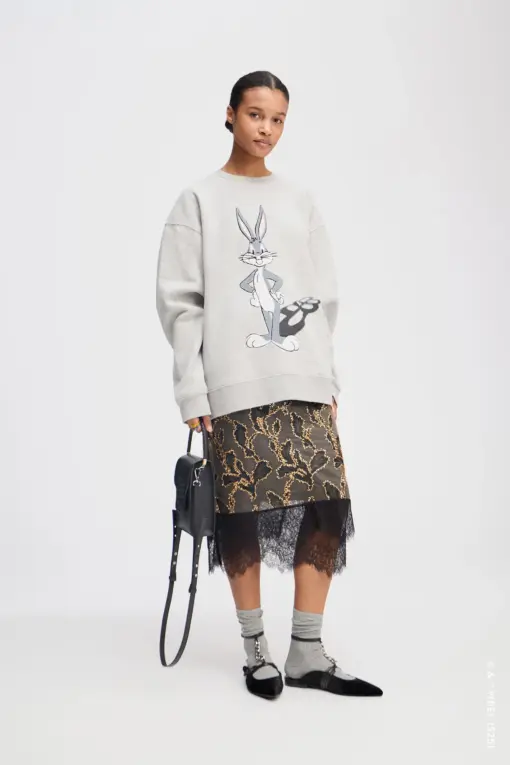 Munthe - Lami Sweatshirt, Light Grey - Image 3