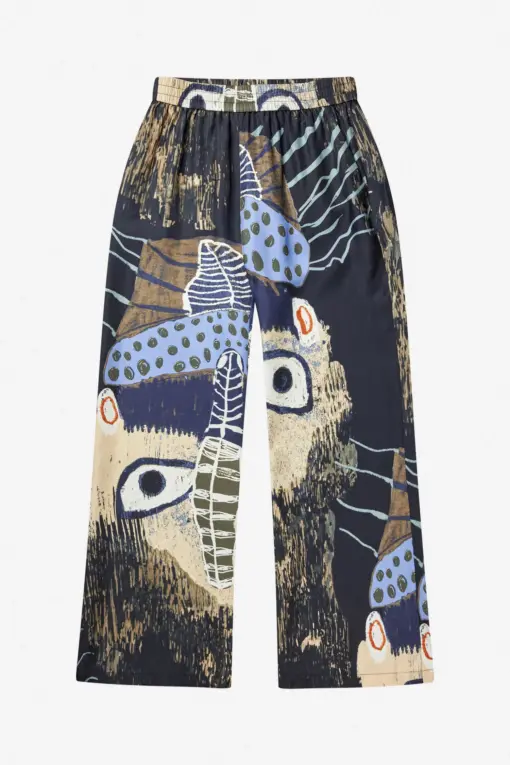 Munthe - Arum Pants, Black Print - Image 5