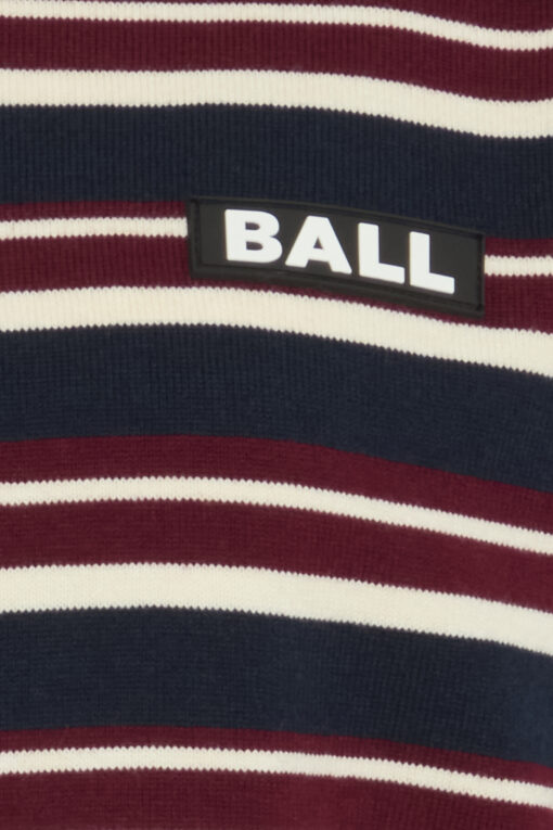 Ball - Bamariette Knit SL Polo, Navy - Image 9