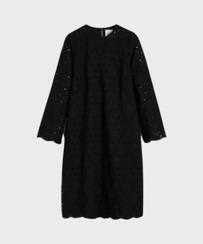 Aiayu - Novia dress embroidery, Black