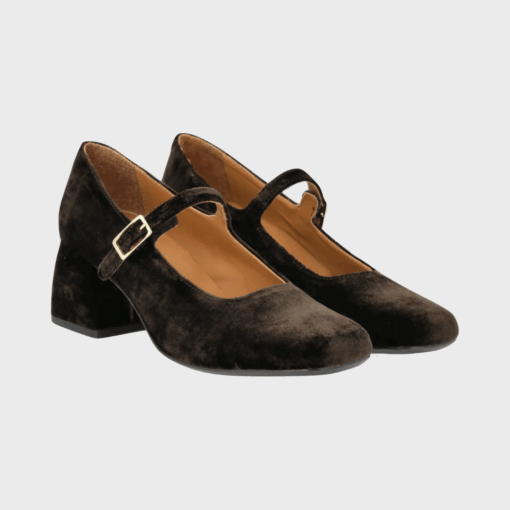 Angulus – Mary Jane, Brun Velour