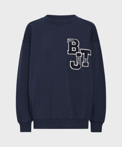 Ball - Baalesandro Letter Patch Sweat, Navy