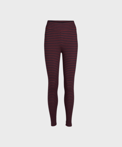 Basic Apparel – Ludmilla Tights, Bordeaux/Sky captain