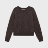 ELINE sweater i 100 % cashmere – oversize med rund hals og raglanærmer