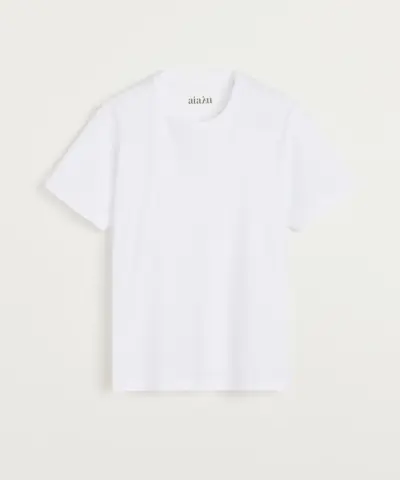 Aiayu – Classic Circular Tee, White
