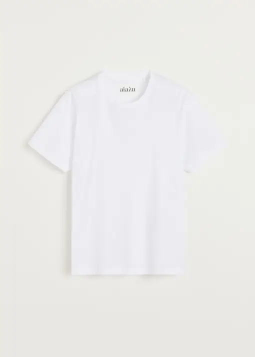 Aiayu – Classic Circular Tee, White