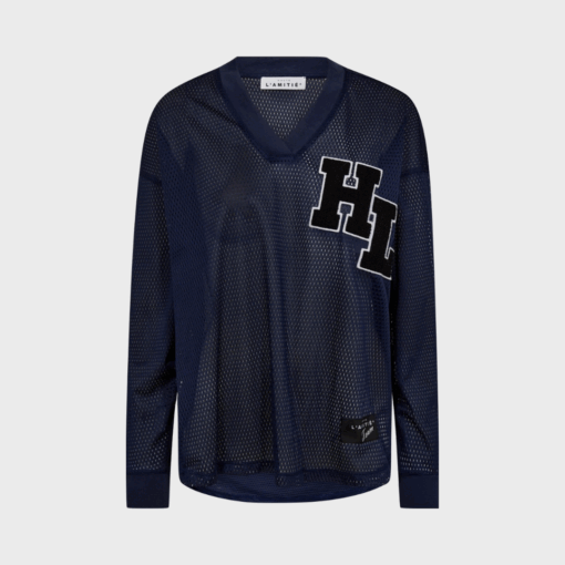 Haute L’Amitié – Haute Drift Blouse, Navy