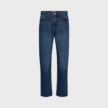 Tonya Cropped Jeans fra IVY i mellemblå vask, med høj talje, tapered ben og klassisk femlommersdesign.