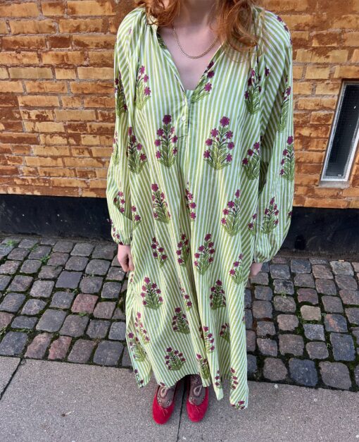 Sissel Edelbo - Lara Dress, Poetic Green - Image 3