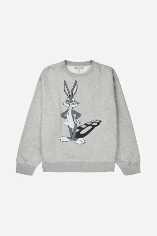 Munthe - Lami Sweatshirt, Light Grey - Image 7