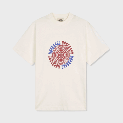 Mads Nørgaard – Cotton Jersey Dassel Tee, Snow White