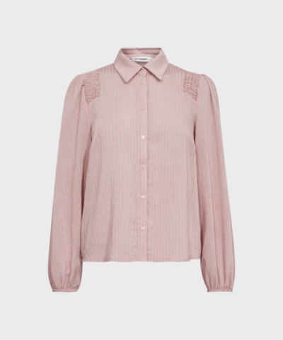 Co'Couture - ViolaCC Smock Shirt, Pale Pink