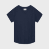 Basis t-shirt i økologisk bomuld med rund hals og afslappet pasform – Favourite Tee fra Moshi Moshi Mind.