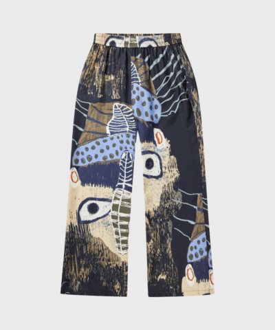 Munthe - Arum Pants, Black Print