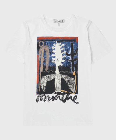 Munthe – Lack T-shirt, White