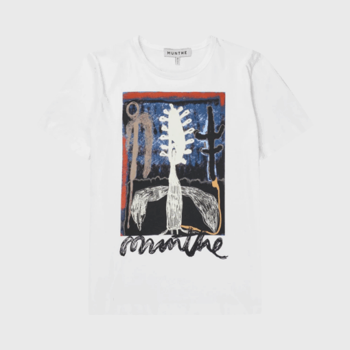 Munthe – Lack T-shirt, White