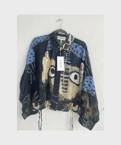 Munthe - Loasta Skjorte, Black Print