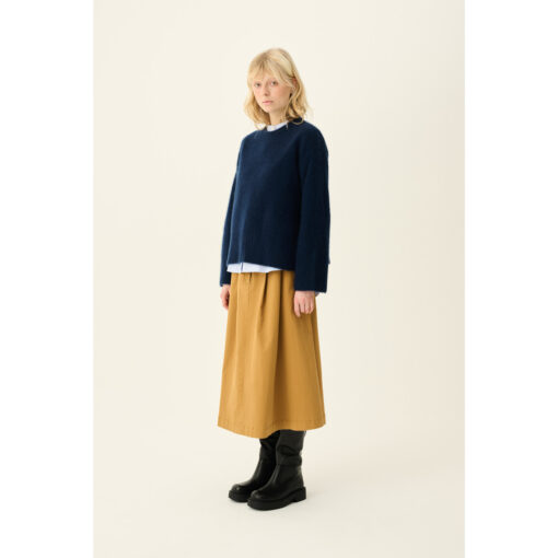 Rue de Tokyo - Kath Knit Sweater, Eclipse Navy - Image 3