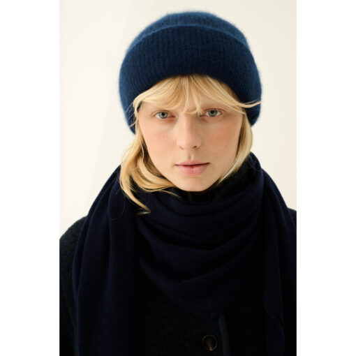 Rue de Tokyo - Cedar Teddy Jacket, Dark Navy - Image 3