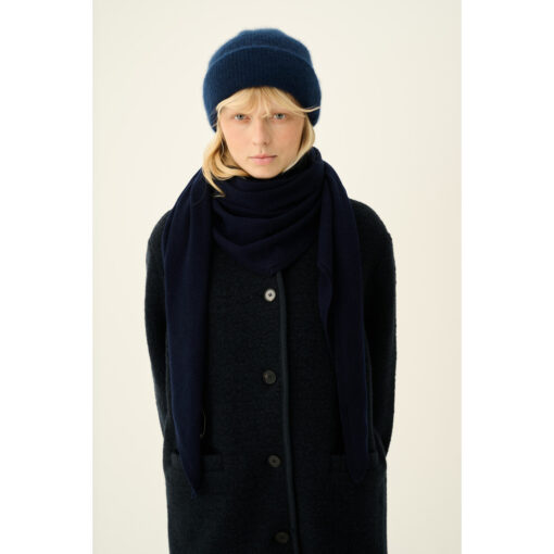 Rue de Tokyo - Cedar Teddy Jacket, Dark Navy - Image 2