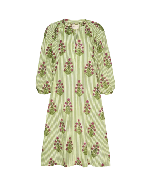 Sissel Edelbo - Lara Dress, Poetic Green - Image 4
