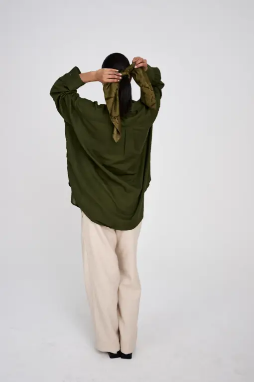 Raben Saloner - Noah Skjorte, Navy - Image 4