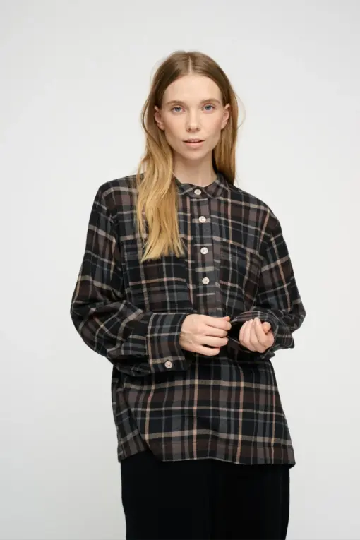Moshi Moshi Mind – Ayla Shirt Check - Image 6
