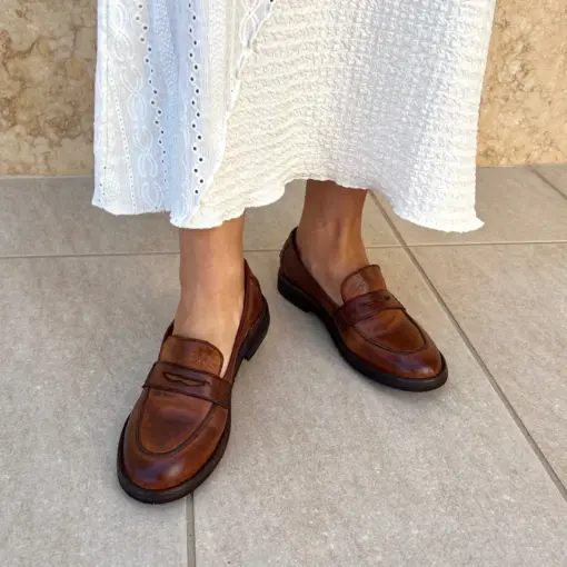 Bubetti – Loafer, Cognac Patina - Image 2