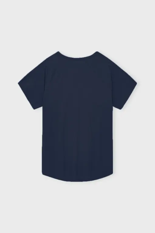 Moshi Moshi Mind – Favourite Tee, Dark Navy - Image 3