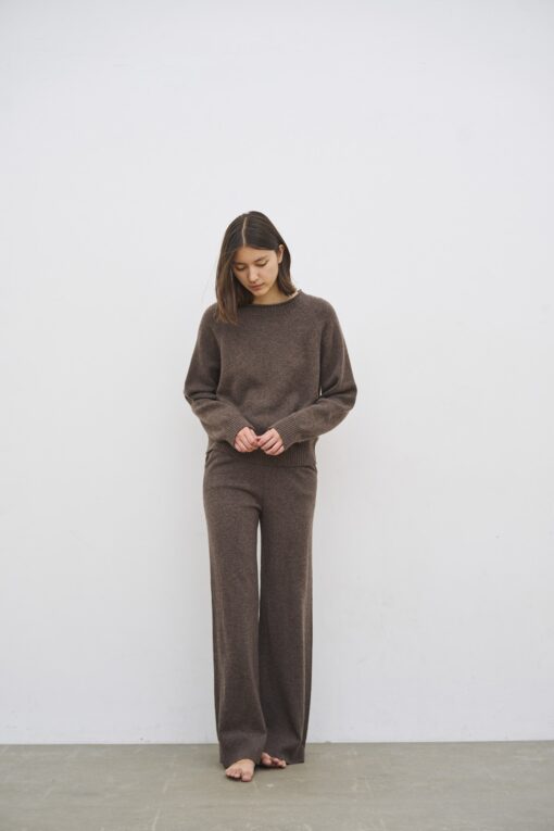 Care By Me – Eline Sweater, Dark Brown - Billede 2
