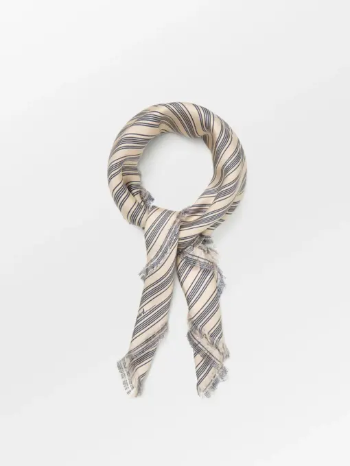 Becksøndergaard - Strifilia Sia Scarf, Birch White - Image 2