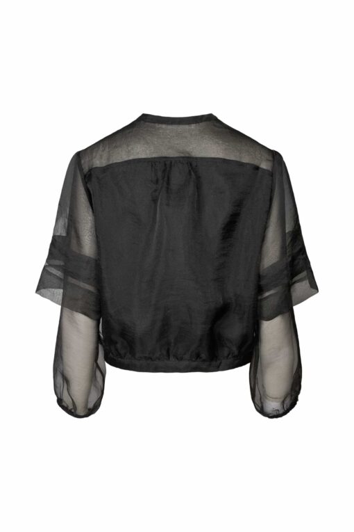 Rabens Saloner, Organza Layer Shirt Jacket, Everlyn - Image 5