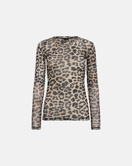 Hype The Detail – Mesh Blouse, Leo - Billede 3
