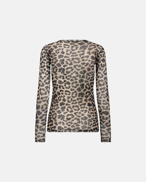 Hype The Detail – Mesh Blouse, Leo - Billede 4