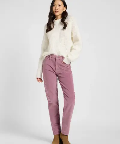 Alternative view of Lee - Regular Corduroy Jenas, Plumberry
