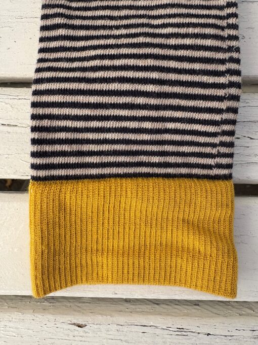 MP Denmark – Gerda Long Socks, Navy - Billede 3