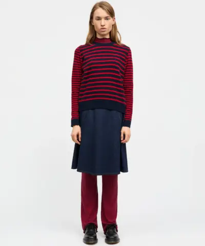 Modelbillede af Cashmere Blend Ingrid Knit – elegant og tidsløs pasform.