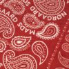 Detalje: kontrastfuldt paisley-design på Mads Nørgaard bomuldstørklæde.