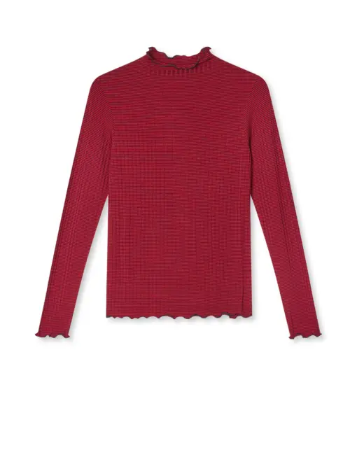 Mads Nørgaard – 5x5 Stripe Trutte Tee LS - Billede 5